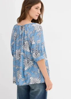 Bluse aus feinem Viskose-Mix