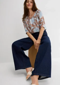 Bluse aus feinem Viskose-Mix