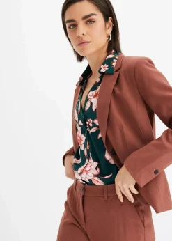 Bluse aus fließender Viskose