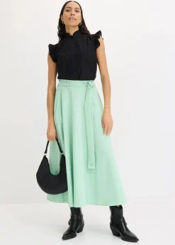 Bluse aus reiner Baumwolle