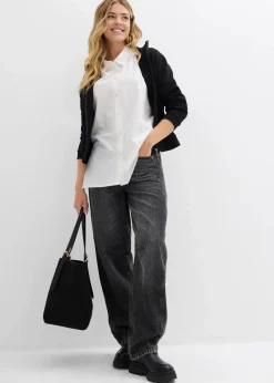 Bluse aus reiner Baumwolle