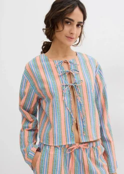 Bluse aus reiner Baumwolle