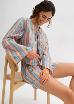 Bluse aus reiner Baumwolle