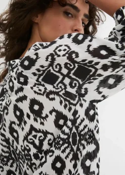 Bluse aus reiner Baumwolle