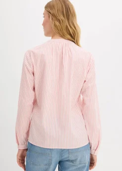 Bluse aus reiner Baumwolle