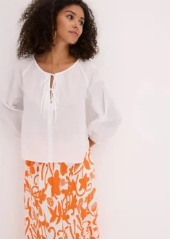 Bluse aus reiner Bio-Baumwolle