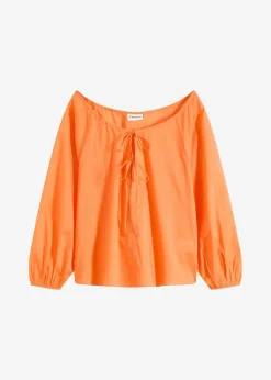 Bluse aus reiner Bio-Baumwolle