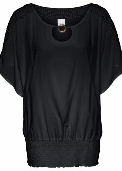 Bluse aus reiner Viskose