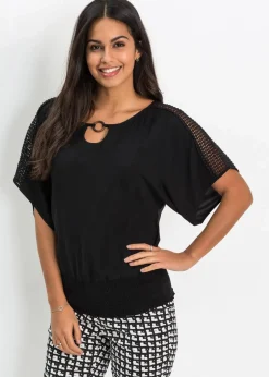 Bluse aus reiner Viskose