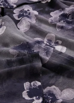 Bluse aus strukturiertem Crêpe