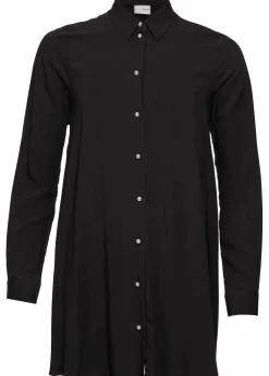 Bluse mit Perlenknopfleiste