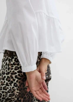 Bluse mit Schleifendetails