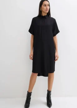 Blusenkleid aus feiner Viskose