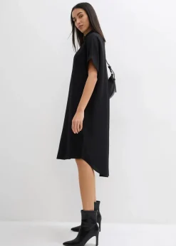 Blusenkleid aus feiner Viskose