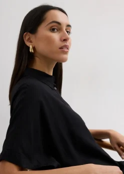 Blusenkleid aus feiner Viskose