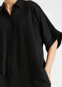 Blusenkleid aus feiner Viskose