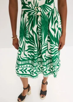 Blusenkleid aus fließender Viskose