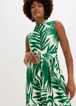 Blusenkleid aus fließender Viskose