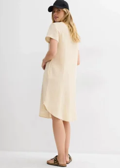 Blusenkleid aus softem Musselin