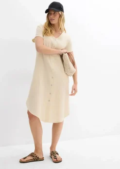 Blusenkleid aus softem Musselin