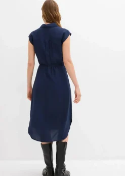 Blusenkleid aus weicher Viskose