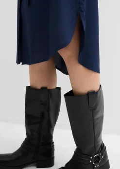 Blusenkleid aus weicher Viskose