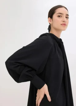 Blusenkleid mit Schluppenkragen