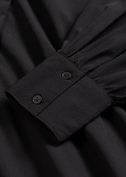 Blusenkleid mit Schluppenkragen