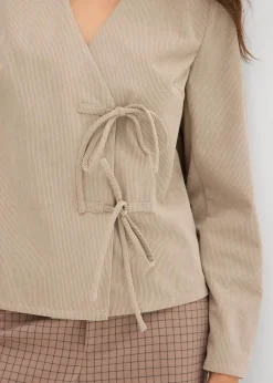 Blusenshirt aus feinem Cord