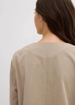 Blusenshirt aus feinem Cord