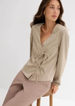 Blusenshirt aus feinem Cord