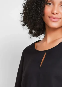 Blusenshirt aus reiner Viskose