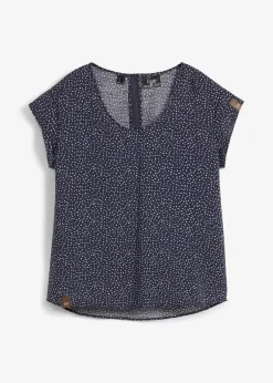 Blusenshirt aus softem Viskose-Mix