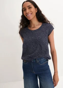 Blusenshirt aus softem Viskose-Mix