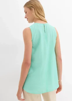 Blusentop aus fließendem Viskose-Mix