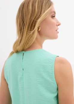 Blusentop aus fließendem Viskose-Mix