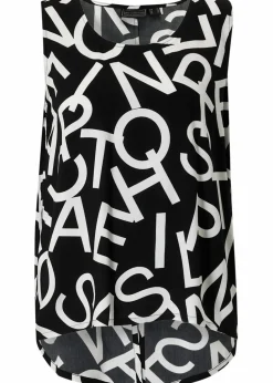 Blusentop aus fließender Viskose