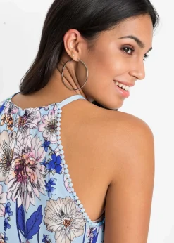 Blusentop aus fließender Viskose