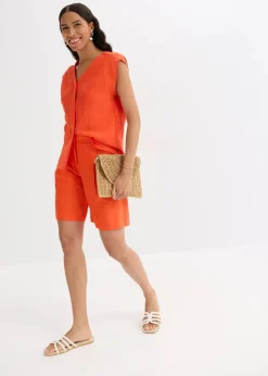 Blusentop aus leichtem Viskose-Mix