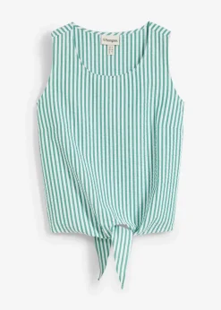 Blusentop aus reiner Baumwolle