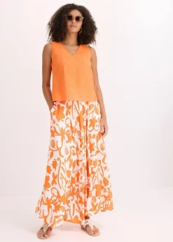 Blusentop aus softem Viskose-Mix