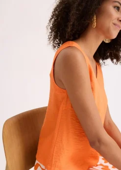 Blusentop aus softem Viskose-Mix