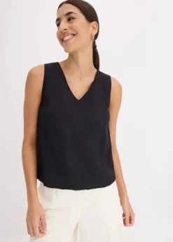 Blusentop aus softem Viskose-Mix