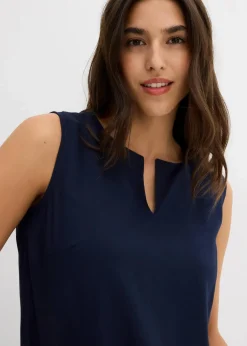 Blusentop aus weicher Viskose