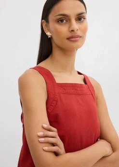 Blusentop mit Bindedetail hinten aus Viskose-Mix