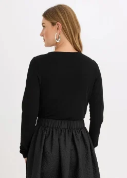 Body aus fließendem Viskose-Mix