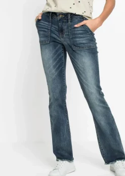 Bootcut Jeans Mid Waist