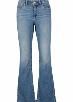 Bootcut Jeans Mid Waist, Bio-Baumwolle