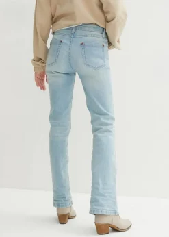 Bootcut Jeans Mid Waist, Stretch