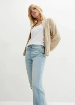 Bootcut Jeans Mid Waist, Stretch